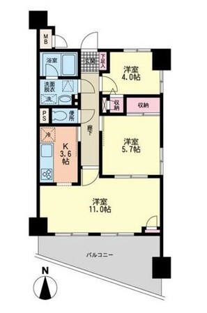 NFプラザIIIの物件間取画像